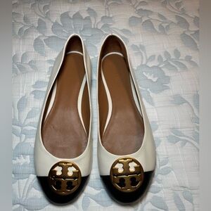 Tory Burch Cap Toe Flats - Brand New, never worn NIB size 9.5